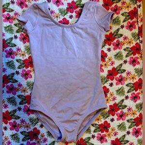 Toddler girl short sleeve dance gymnastics leotard size 2 / 3 Basic Moves